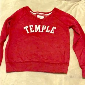 Temple University crewneck